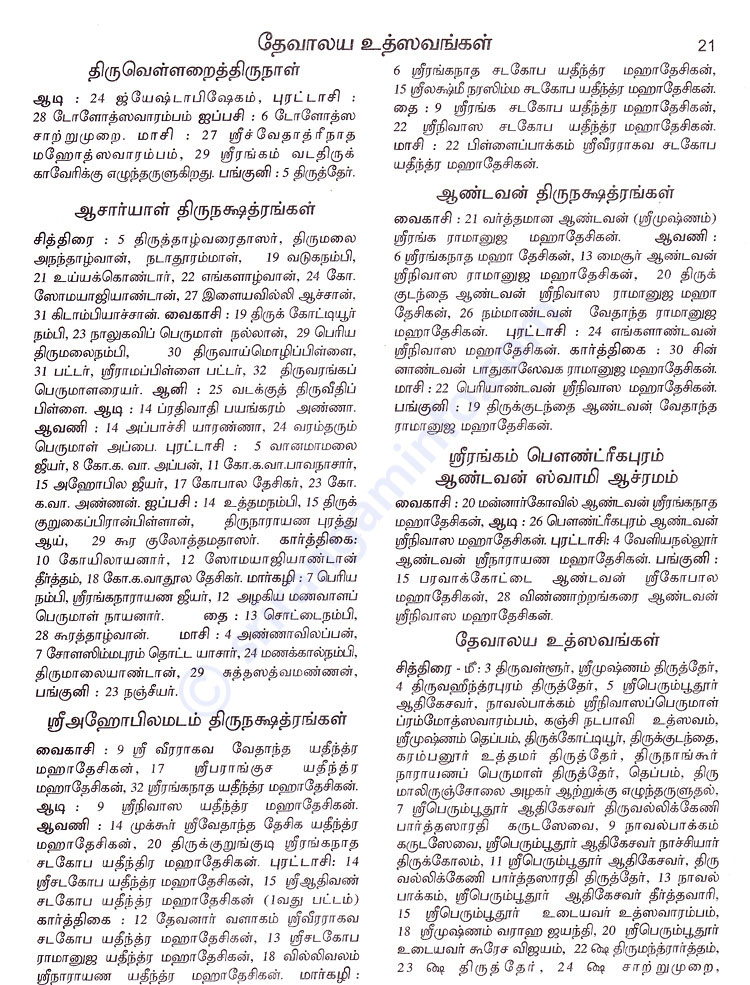 Panchangam